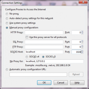 Connection Settings