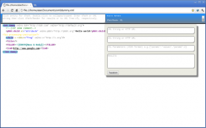 XML Tree: Google Chrome Extension