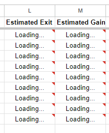 Refreshing Functions In Google Sheets